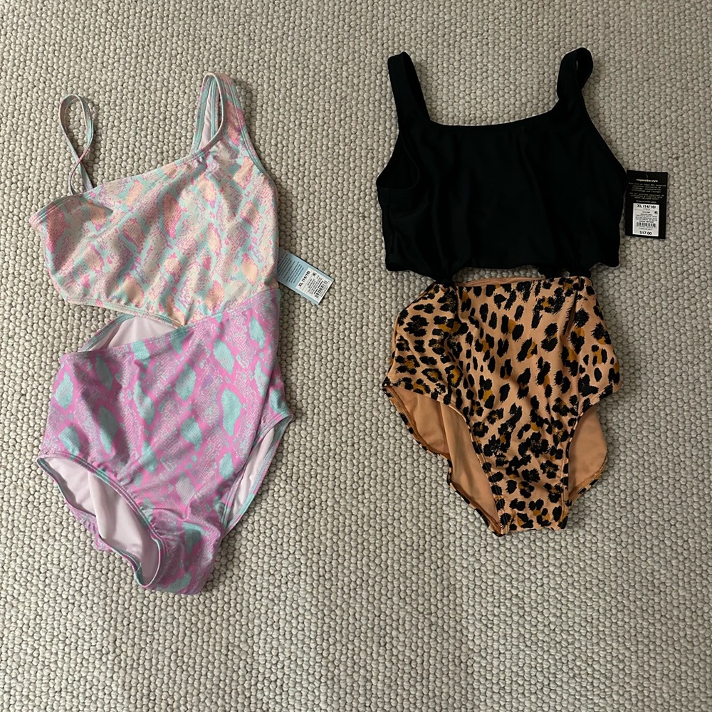 Target swimsuits, size 14-16. NWT!